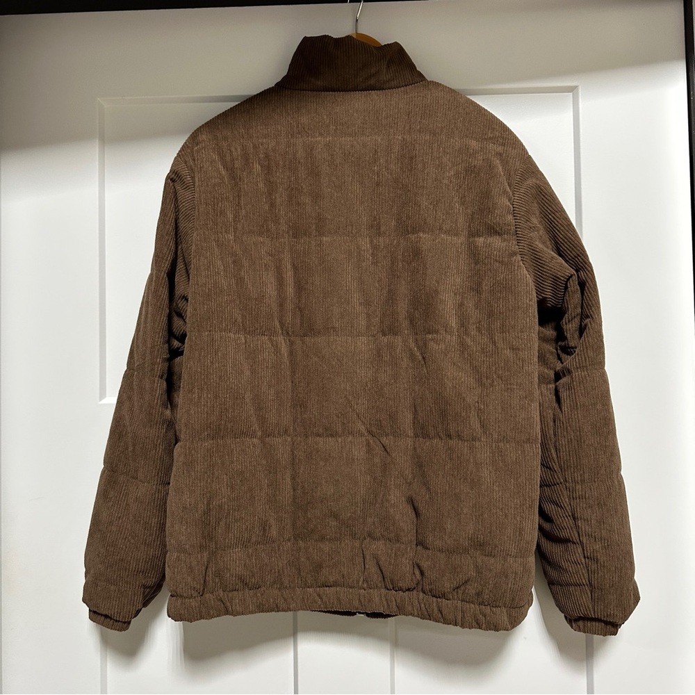 NEW Corded Puffer Jacket Size M - Picture 5 of 10